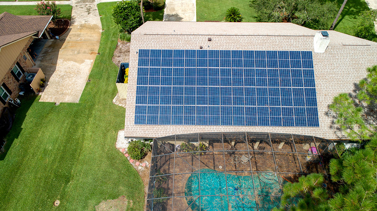 Residential Solar Electric Shingle 