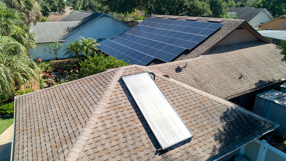 RESIDENTIAL SOLAR Hot Water Heating