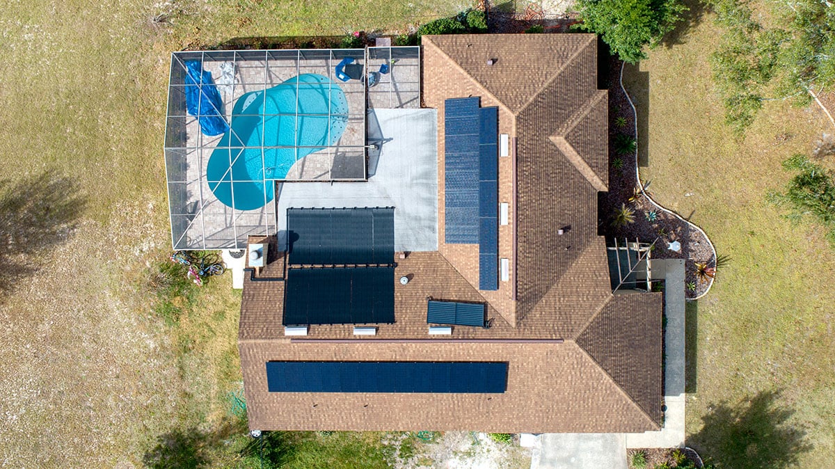 swimming pool solar heating